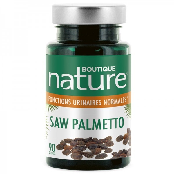 Phytothérapie Saw Palmetto (sabal) - Palmier nain 90 gelules Boutique nature