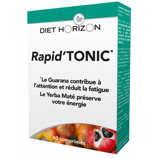 Phytothérapie Rapid Tonic - 40 comprimes Diet Horizon