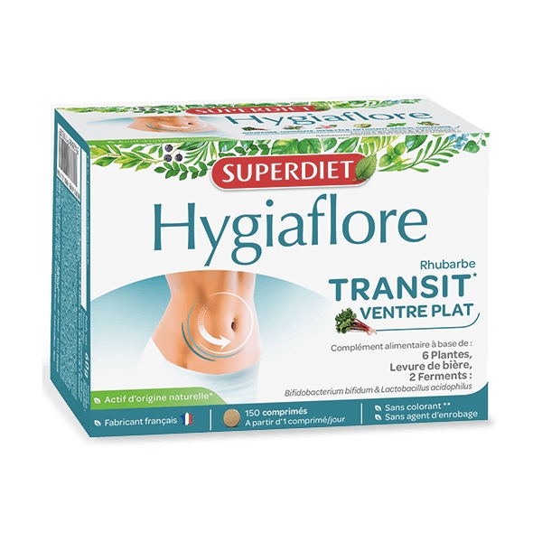 Phytothérapie Hygiaflore - 150 comprimes Super Diet