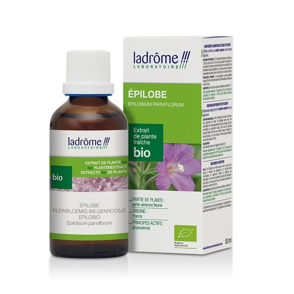 Phytothérapie Epilobe - Extrait de Plante Fraiche Bio 50ml Ladrôme