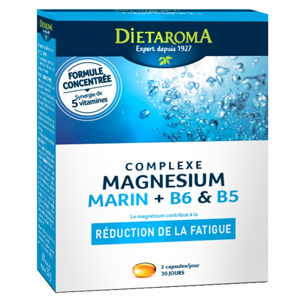 Magnesium B6 B5 - 60 capsules Dietaroma