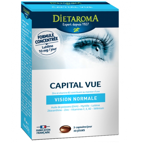 Phytothérapie Capital Vue - 60 capsules Dietaroma