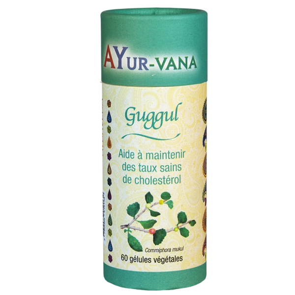Phytothérapie Guggul - 60 gelules Ayur Vana