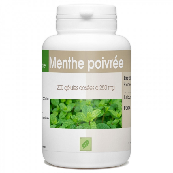 Menthe Poivree - 200 gelules GPH
