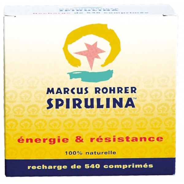 Spirulina recharge - Spiruline 540 comprimes Marcus Rohrer